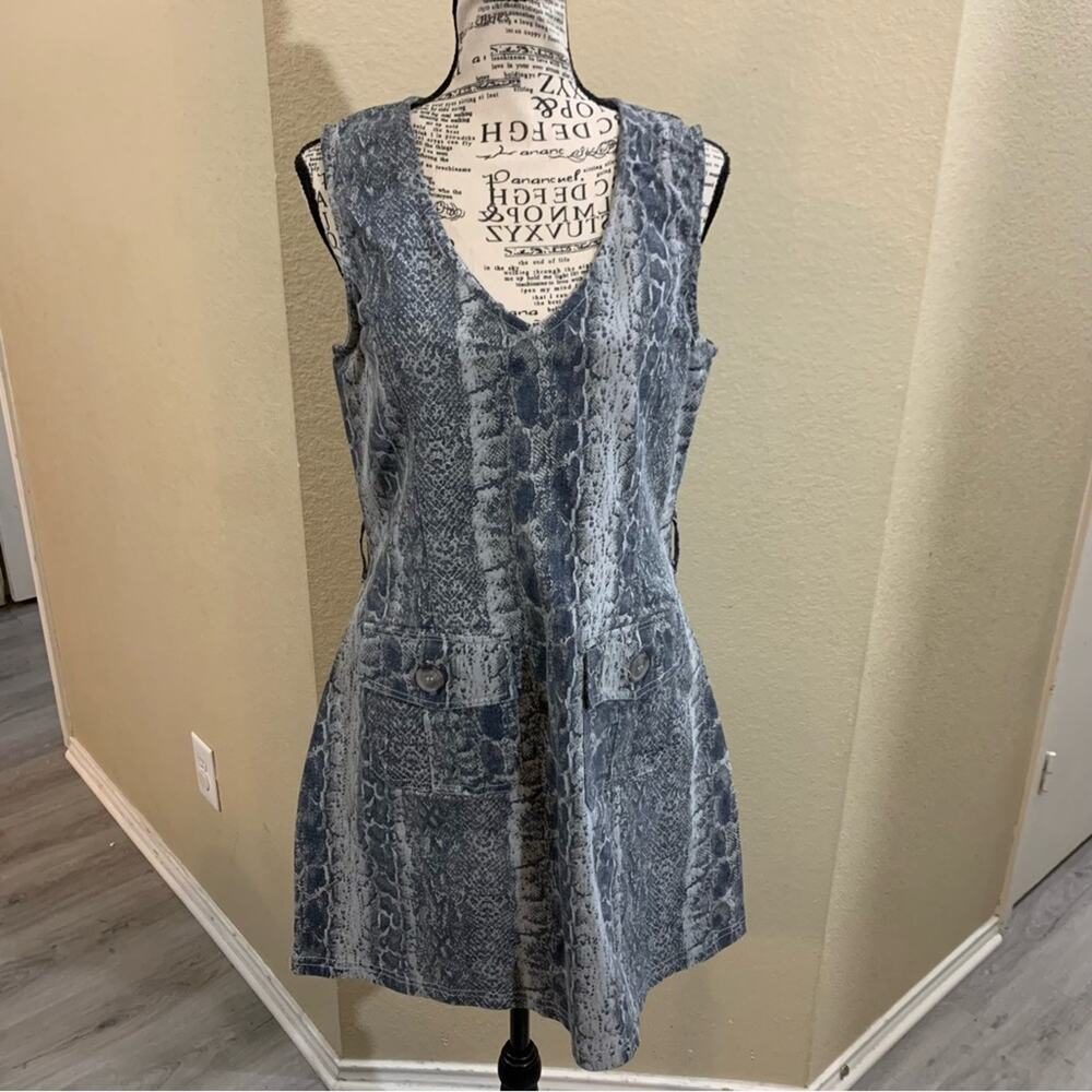 Judith March snake print dress size medium